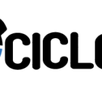 logo azul ciclofix e nome_logo c nome